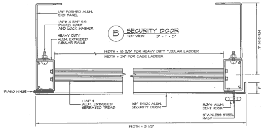 security door details