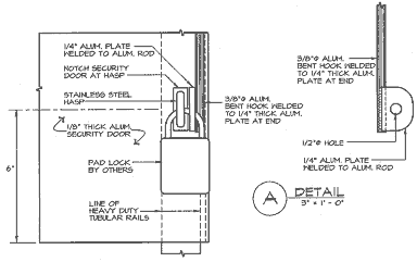 security door details