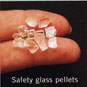 safety glass pellets