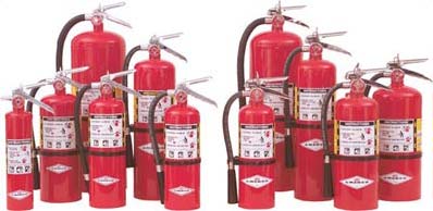 ABC Dry Chemical fire extinguishers