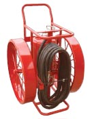 high performance stored pressure wheeled fire extinguisher